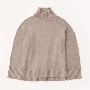 Tuckable turtleneck sweater